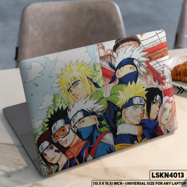 DDecorator Anime Character Illustration Matte Finished Removable Waterproof Laptop Sticker & Laptop Skin (Including FREE Accessories) - LSKN4013 - DDecorator
