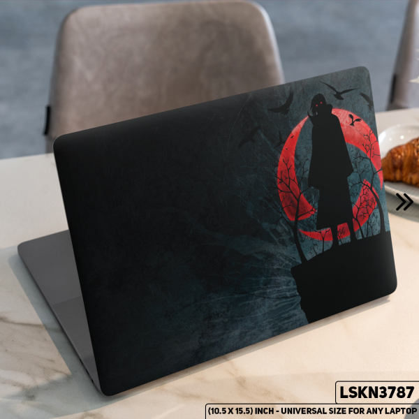DDecorator NARUTO Anime Character Illustration Matte Finished Removable Waterproof Laptop Sticker & Laptop Skin (Including FREE Accessories) - LSKN3787 - DDecorator