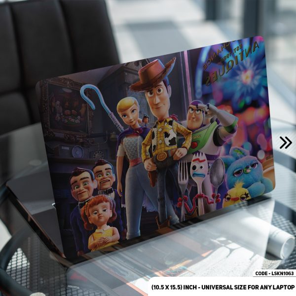 DDecorator Toy Story Matte Finished Removable Waterproof Laptop Sticker & Laptop Skin (Including FREE Accessories) - LSKN1063 - DDecorator