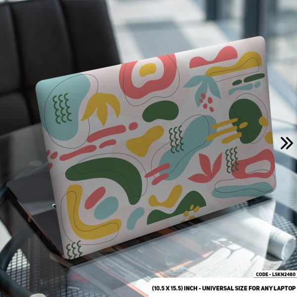 DDecorator Seamless Pattern Matte Finished Removable Waterproof Laptop Sticker & Laptop Skin (Including FREE Accessories) - LSKN2480 - DDecorator