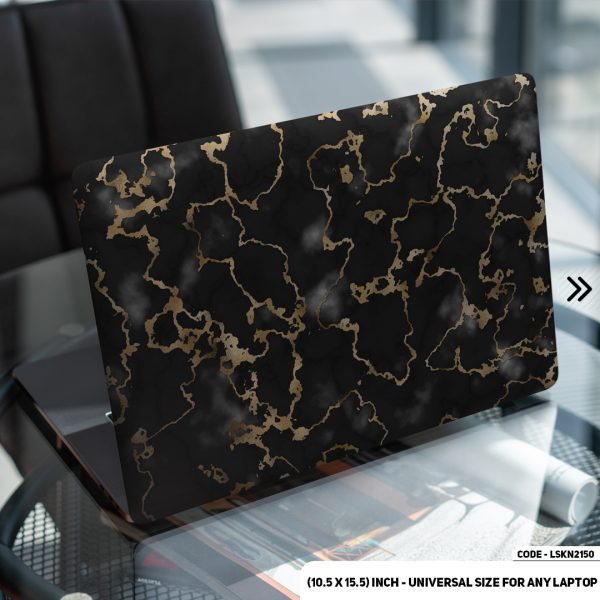 DDecorator Liquid Marble Texture Matte Finished Removable Waterproof Laptop Sticker & Laptop Skin (Including FREE Accessories) - LSKN2150 - DDecorator