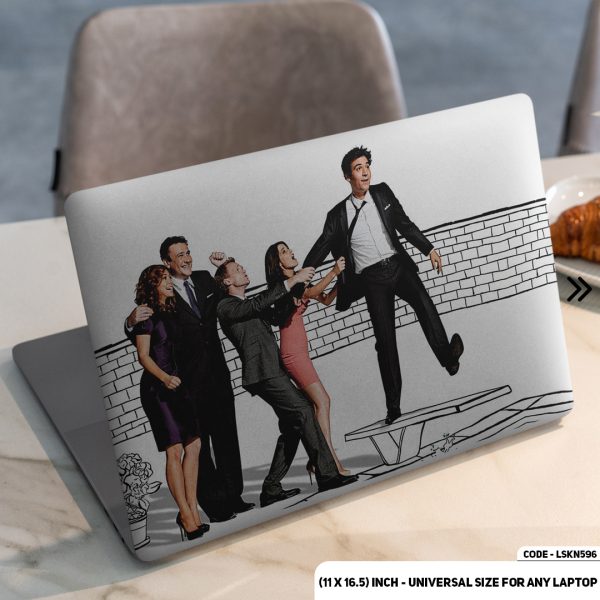 DDecorator Poster How I Met Your Mother Matte Finished Removable Waterproof Laptop Sticker & Laptop Skin (Including FREE Accessories) - LSKN596 - DDecorator