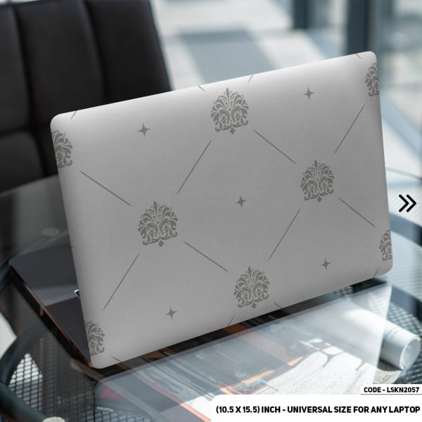 DDecorator Seamless Geomatric Pattern Matte Finished Removable Waterproof Laptop Sticker & Laptop Skin (Including FREE Accessories) - LSKN2057 - DDecorator