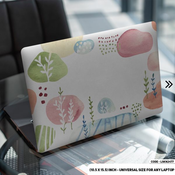 DDecorator Seamless Pattern Matte Finished Removable Waterproof Laptop Sticker & Laptop Skin (Including FREE Accessories) - LSKN2477 - DDecorator