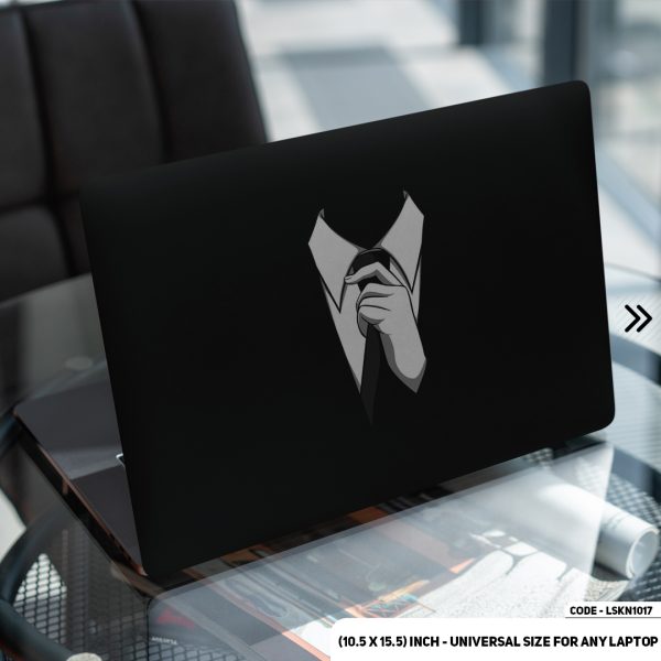 DDecorator Anonymous Logo Matte Finished Removable Waterproof Laptop Sticker & Laptop Skin (Including FREE Accessories) - LSKN1017 - DDecorator