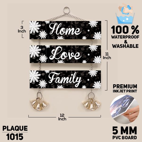 DDecorator Home Love Family Wall Plaque Home Decoration & Wall Decoration - PLAQUE1015 - DDecorator