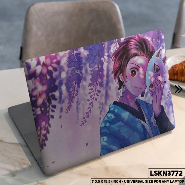 DDecorator Fantacy Art Digital Illustration Matte Finished Removable Waterproof Laptop Sticker & Laptop Skin (Including FREE Accessories) - LSKN3772 - DDecorator