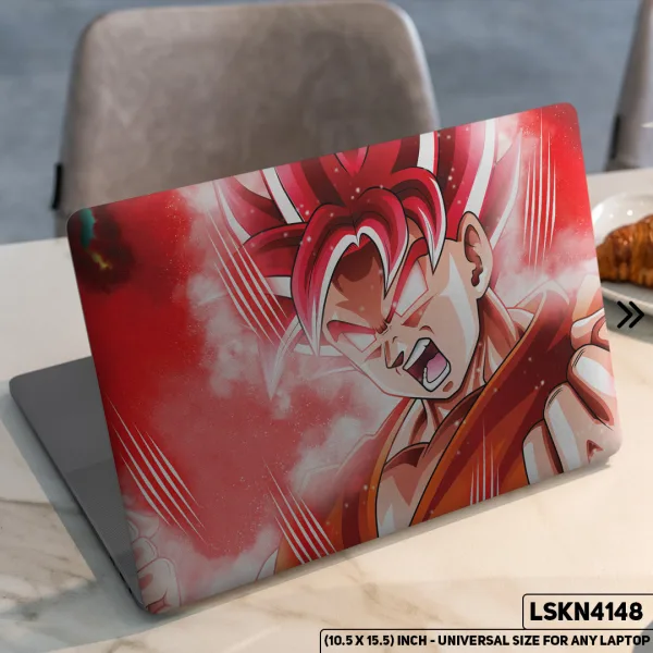 DDecorator Dragon Ball Z Z Warriors Goku Matte Finished Removable Waterproof Laptop Sticker & Laptop Skin (Including FREE Accessories) - LSKN4148 - DDecorator