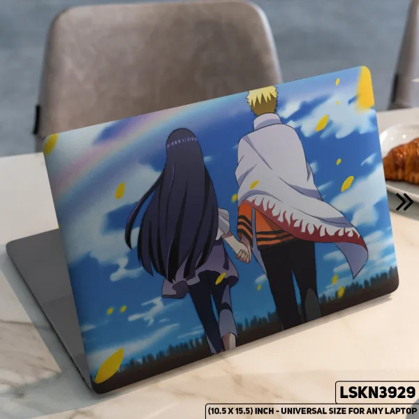 DDecorator Anime Character Illustration Matte Finished Removable Waterproof Laptop Sticker & Laptop Skin (Including FREE Accessories) - LSKN3929 - DDecorator