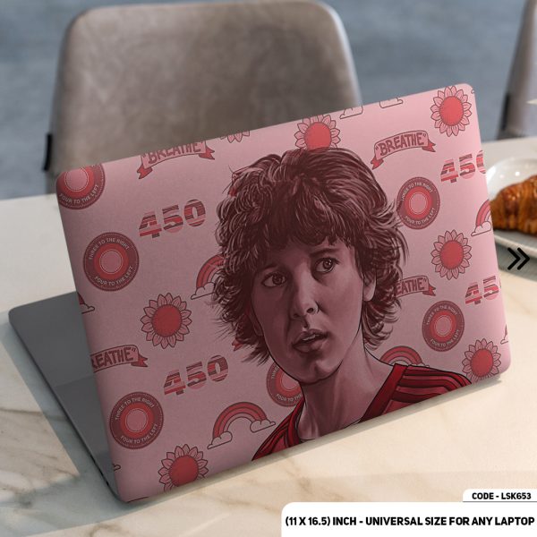 DDecorator Stranger Things Matte Finished Removable Waterproof Laptop Sticker & Laptop Skin (Including FREE Accessories) - LSKN653 - DDecorator