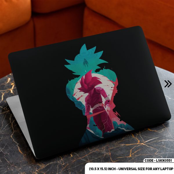 DDecorator Anime Character Illustration Matte Finished Removable Waterproof Laptop Sticker & Laptop Skin (Including FREE Accessories) - LSKN3551 - DDecorator