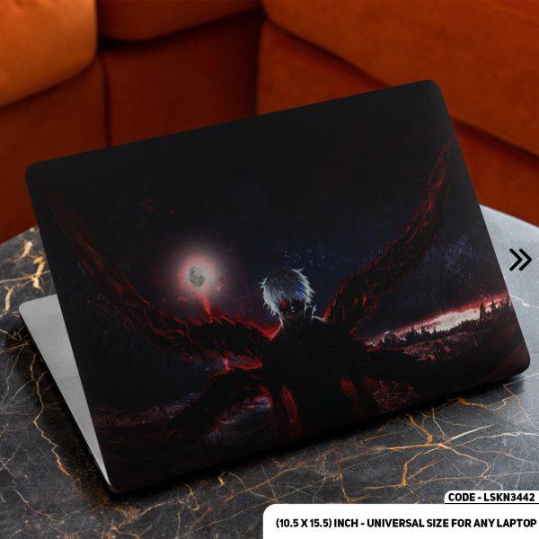 DDecorator Digital Character Matte Finished Removable Waterproof Laptop Sticker & Laptop Skin (Including FREE Accessories) - LSKN3442 - DDecorator