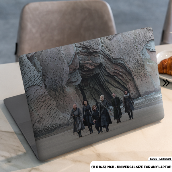 DDecorator Khaleesi Game of Thrones Matte Finished Removable Waterproof Laptop Sticker & Laptop Skin (Including FREE Accessories) - LSKN559 - DDecorator
