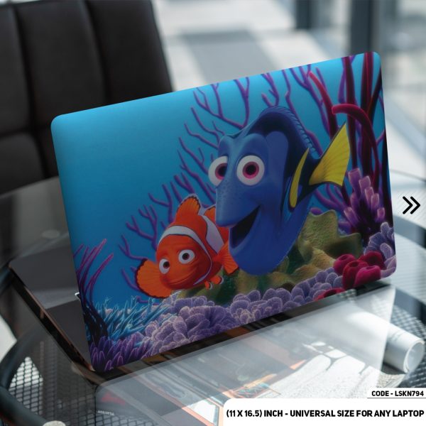DDecorator Finding Nemo Matte Finished Removable Waterproof Laptop Sticker & Laptop Skin (Including FREE Accessories) - LSKN794 - DDecorator