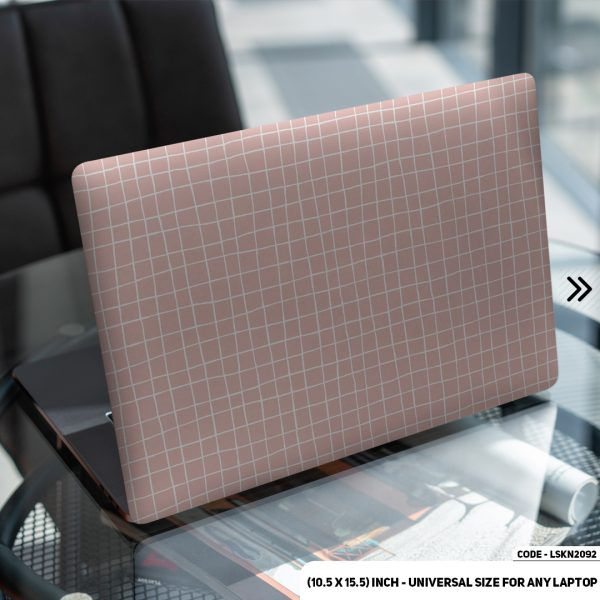 DDecorator Seamless Geomatric Pattern Matte Finished Removable Waterproof Laptop Sticker & Laptop Skin (Including FREE Accessories) - LSKN2092 - DDecorator