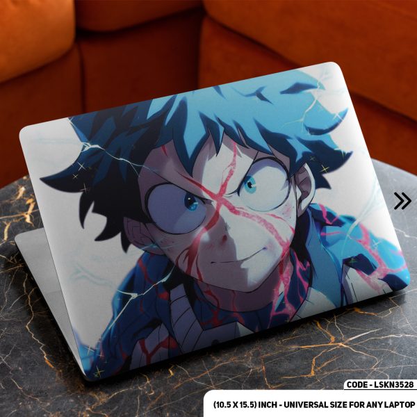DDecorator Anime Character Illustration Matte Finished Removable Waterproof Laptop Sticker & Laptop Skin (Including FREE Accessories) - LSKN3528 - DDecorator