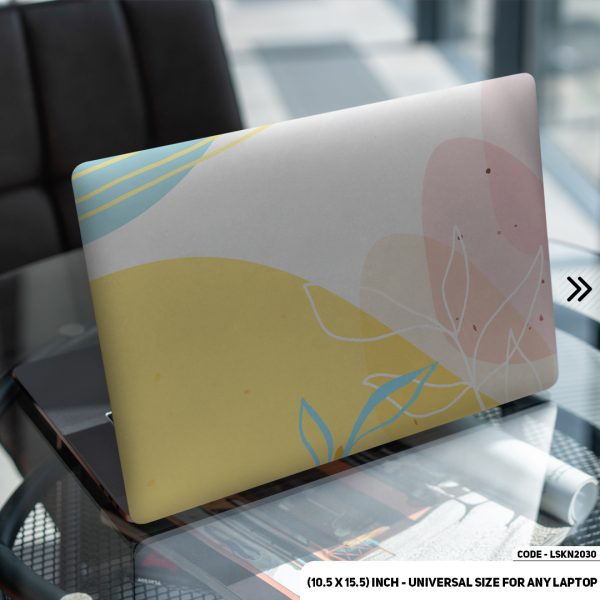 DDecorator Seamless Geomatric Shape Matte Finished Removable Waterproof Laptop Sticker & Laptop Skin (Including FREE Accessories) - LSKN2030 - DDecorator