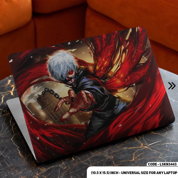 DDecorator Digital Character Matte Finished Removable Waterproof Laptop Sticker & Laptop Skin (Including FREE Accessories) - LSKN3443 - DDecorator
