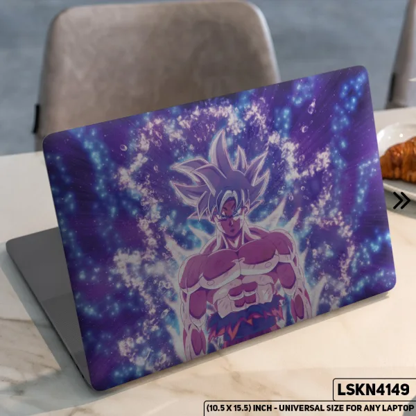 DDecorator Dragon Ball Z Z Warriors Goku Matte Finished Removable Waterproof Laptop Sticker & Laptop Skin (Including FREE Accessories) - LSKN4149 - DDecorator