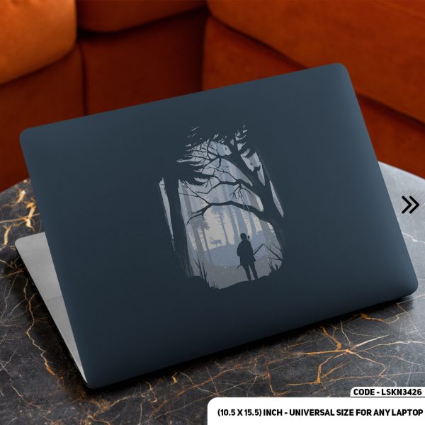 DDecorator Stranger Things Matte Finished Removable Waterproof Laptop Sticker & Laptop Skin (Including FREE Accessories) - LSKN3426 - DDecorator