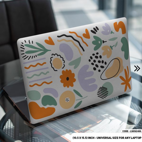 DDecorator Seamless Pattern Matte Finished Removable Waterproof Laptop Sticker & Laptop Skin (Including FREE Accessories) - LSKN2486 - DDecorator