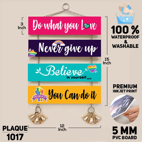 DDecorator Do What You Love Wall Plaque Home Decoration & Wall Decoration - PLAQUE1017 - DDecorator