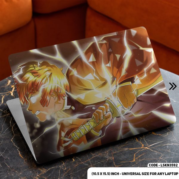 DDecorator Anime Character Illustration Matte Finished Removable Waterproof Laptop Sticker & Laptop Skin (Including FREE Accessories) - LSKN3592 - DDecorator