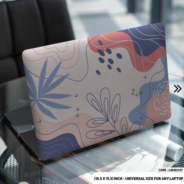 DDecorator Seamless Geomatric Pattern Matte Finished Removable Waterproof Laptop Sticker & Laptop Skin (Including FREE Accessories) - LSKN2437 - DDecorator