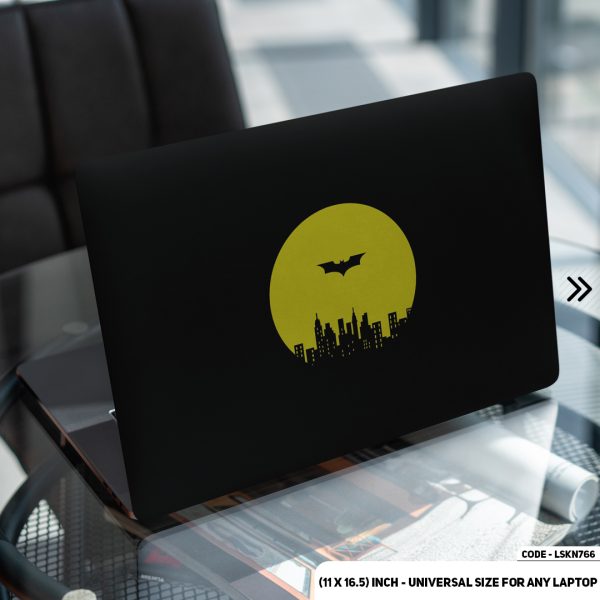 DDecorator Batman Logo Matte Finished Removable Waterproof Laptop Sticker & Laptop Skin (Including FREE Accessories) - LSKN766 - DDecorator