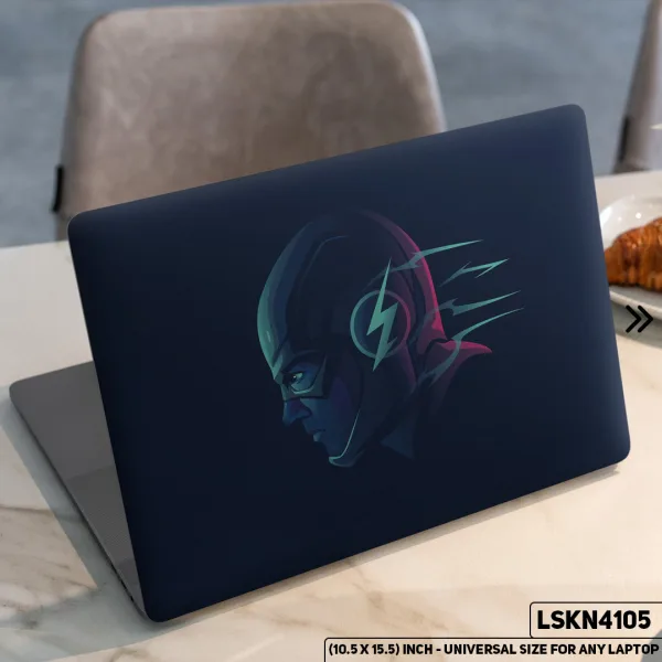 DDecorator Flash Abstract Art Matte Finished Removable Waterproof Laptop Sticker & Laptop Skin (Including FREE Accessories) - LSKN4105 - DDecorator