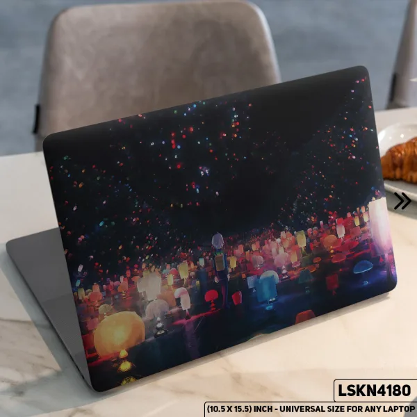 DDecorator Mini Character Concert Matte Finished Removable Waterproof Laptop Sticker & Laptop Skin (Including FREE Accessories) - LSKN4180 - DDecorator