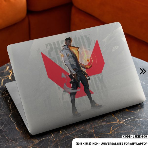 DDecorator Valorant Digital Character Matte Finished Removable Waterproof Laptop Sticker & Laptop Skin (Including FREE Accessories) - LSKN3309 - DDecorator