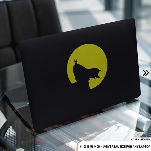 DDecorator Batman Logo Matte Finished Removable Waterproof Laptop Sticker & Laptop Skin (Including FREE Accessories) - LSKN768 - DDecorator