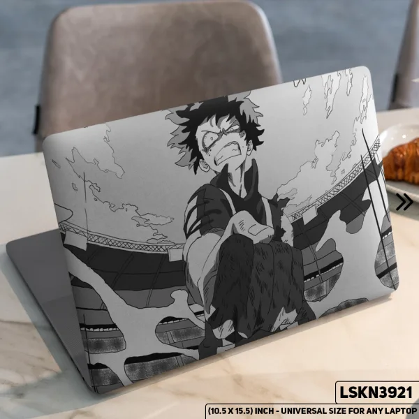 DDecorator Anime Character Illustration Matte Finished Removable Waterproof Laptop Sticker & Laptop Skin (Including FREE Accessories) - LSKN3921 - DDecorator