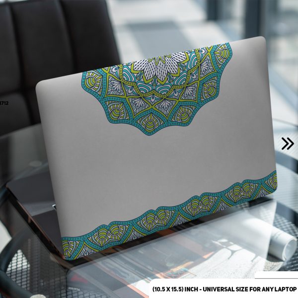 DDecorator Seamless Geomatric Pattern Matte Finished Removable Waterproof Laptop Sticker & Laptop Skin (Including FREE Accessories) - LSKN2183 - DDecorator