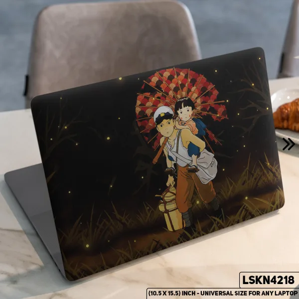 DDecorator Fantasy Anime Illustration Matte Finished Removable Waterproof Laptop Sticker & Laptop Skin (Including FREE Accessories) - LSKN4218 - DDecorator
