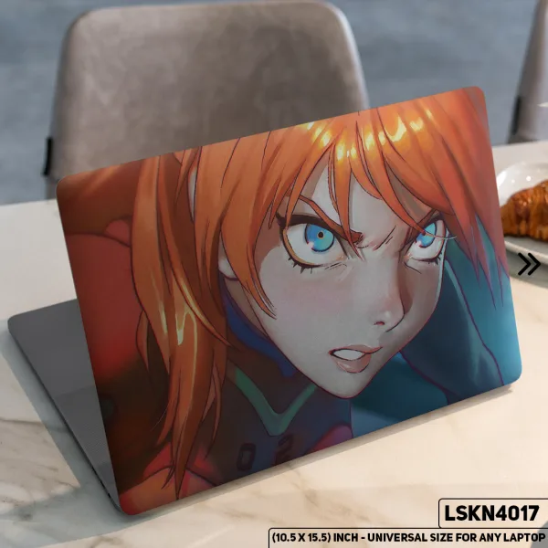 DDecorator Anime Character Illustration Matte Finished Removable Waterproof Laptop Sticker & Laptop Skin (Including FREE Accessories) - LSKN4017 - DDecorator