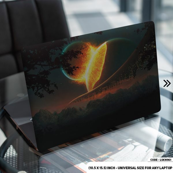 DDecorator Abstract Art Matte Finished Removable Waterproof Laptop Sticker & Laptop Skin (Including FREE Accessories) - LSKN961 - DDecorator