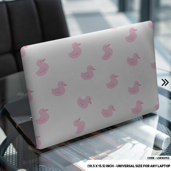 DDecorator Seamless Duck Pattern Matte Finished Removable Waterproof Laptop Sticker & Laptop Skin (Including FREE Accessories) - LSKN2152 - DDecorator