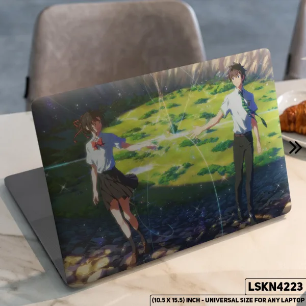 DDecorator Fantasy Anime Illustration Matte Finished Removable Waterproof Laptop Sticker & Laptop Skin (Including FREE Accessories) - LSKN4223 - DDecorator