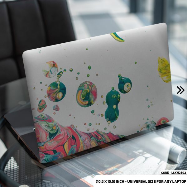 DDecorator Liquid Water Drop Matte Finished Removable Waterproof Laptop Sticker & Laptop Skin (Including FREE Accessories) - LSKN2502 - DDecorator