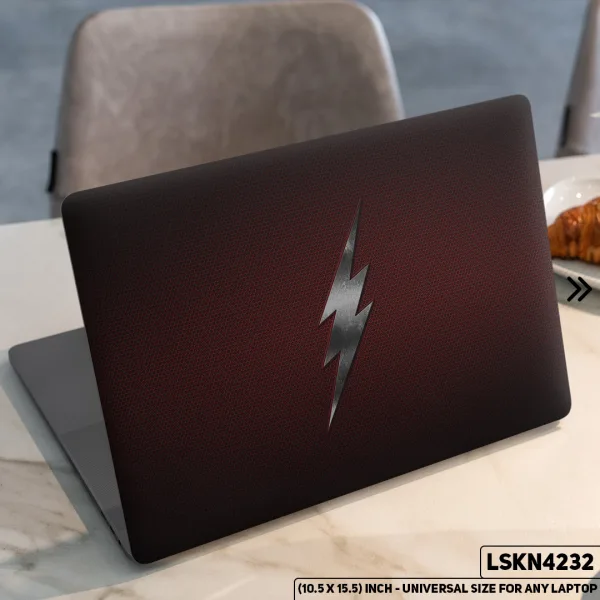 DDecorator Flash DC Universe Matte Finished Removable Waterproof Laptop Sticker & Laptop Skin (Including FREE Accessories) - LSKN4232 - DDecorator