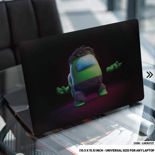 DDecorator Imposter with Hair Cartoon Matte Finished Removable Waterproof Laptop Sticker & Laptop Skin (Including FREE Accessories) - LSKN2727 - DDecorator