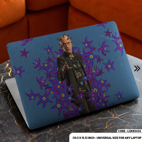 DDecorator Digital Character Matte Finished Removable Waterproof Laptop Sticker & Laptop Skin (Including FREE Accessories) - LSKN3434 - DDecorator