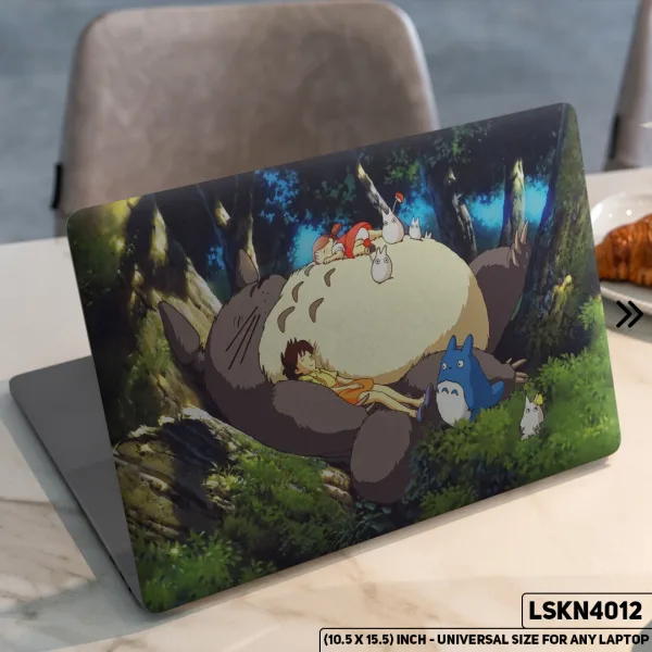 DDecorator Anime Character Illustration Matte Finished Removable Waterproof Laptop Sticker & Laptop Skin (Including FREE Accessories) - LSKN4012 - DDecorator