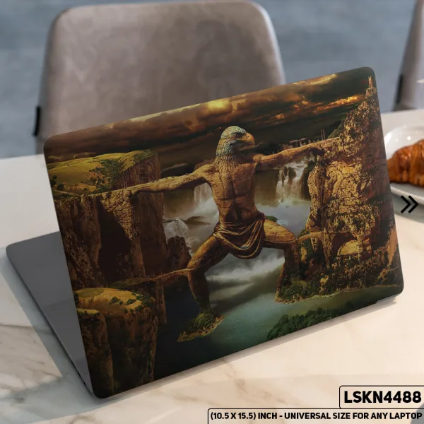 DDecorator Fantacy Art Digital Illustration Matte Finished Removable Waterproof Laptop Sticker & Laptop Skin (Including FREE Accessories) - LSKN4488 - DDecorator