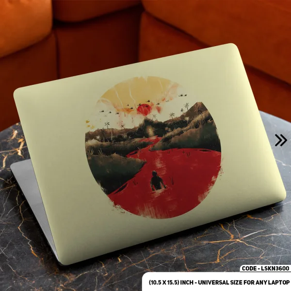 DDecorator NARUTO Matte Finished Removable Waterproof Laptop Sticker & Laptop Skin (Including FREE Accessories) - LSKN3600 - DDecorator