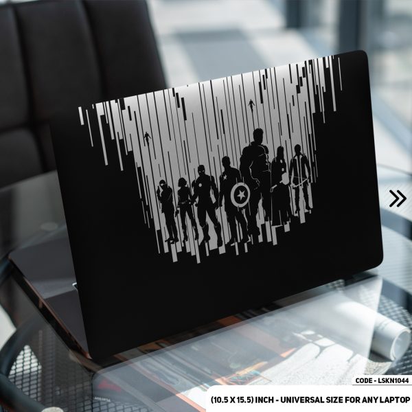 DDecorator DC Comics Matte Finished Removable Waterproof Laptop Sticker & Laptop Skin (Including FREE Accessories) - LSKN1044 - DDecorator