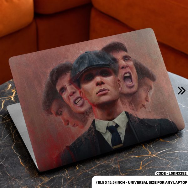 DDecorator Peaky Blinders All Boys Matte Finished Removable Waterproof Laptop Sticker & Laptop Skin (Including FREE Accessories) - LSKN3292 - DDecorator