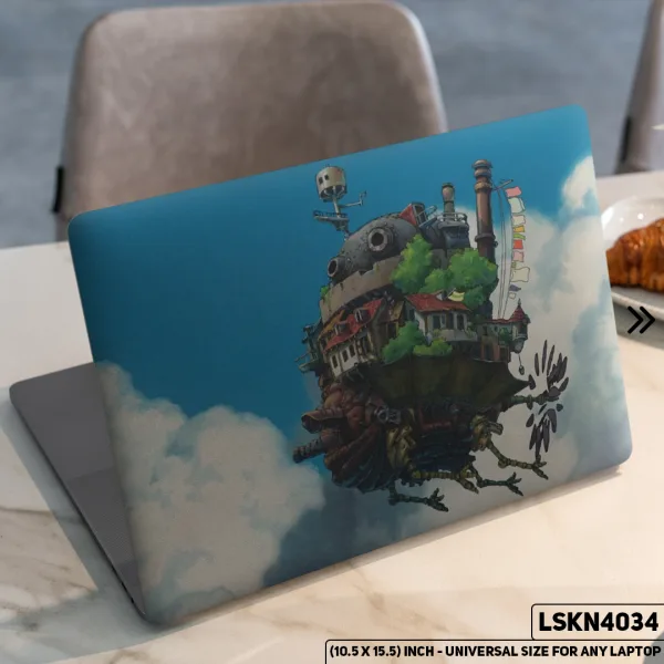 DDecorator Fantacy Art Digital Illustration Matte Finished Removable Waterproof Laptop Sticker & Laptop Skin (Including FREE Accessories) - LSKN4034 - DDecorator